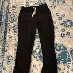 Black sweatpants